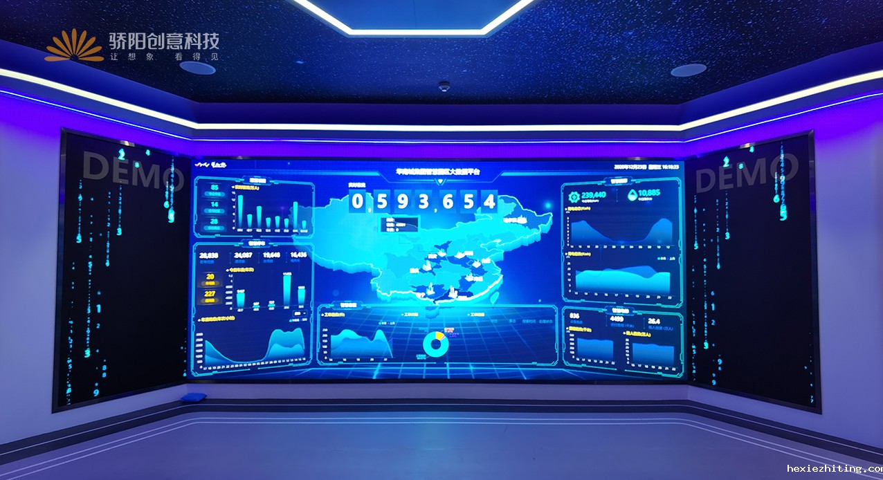 数字智慧展厅设计如何实现科技展示