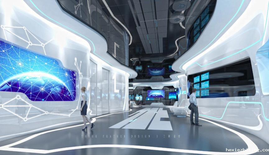 科技赋能未来:打造沉浸式企业科技展厅